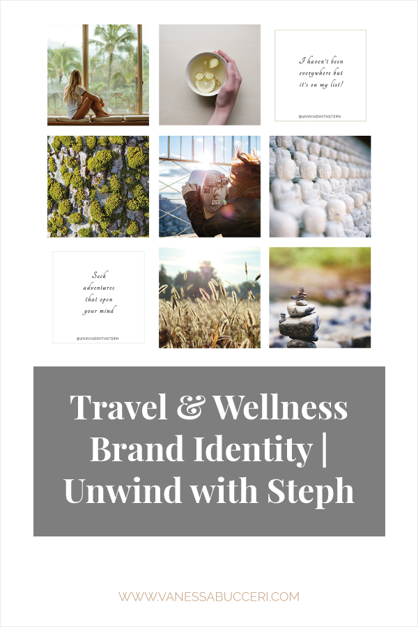 travel and wellness branding | brand identity design | Vanessa Bucceri Creative