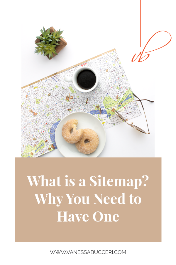 Designer Lingo Series | What is a Sitemap? And why you need to have one | Vanessa Bucceri Creative | Business Branding, Strategy and Web Design