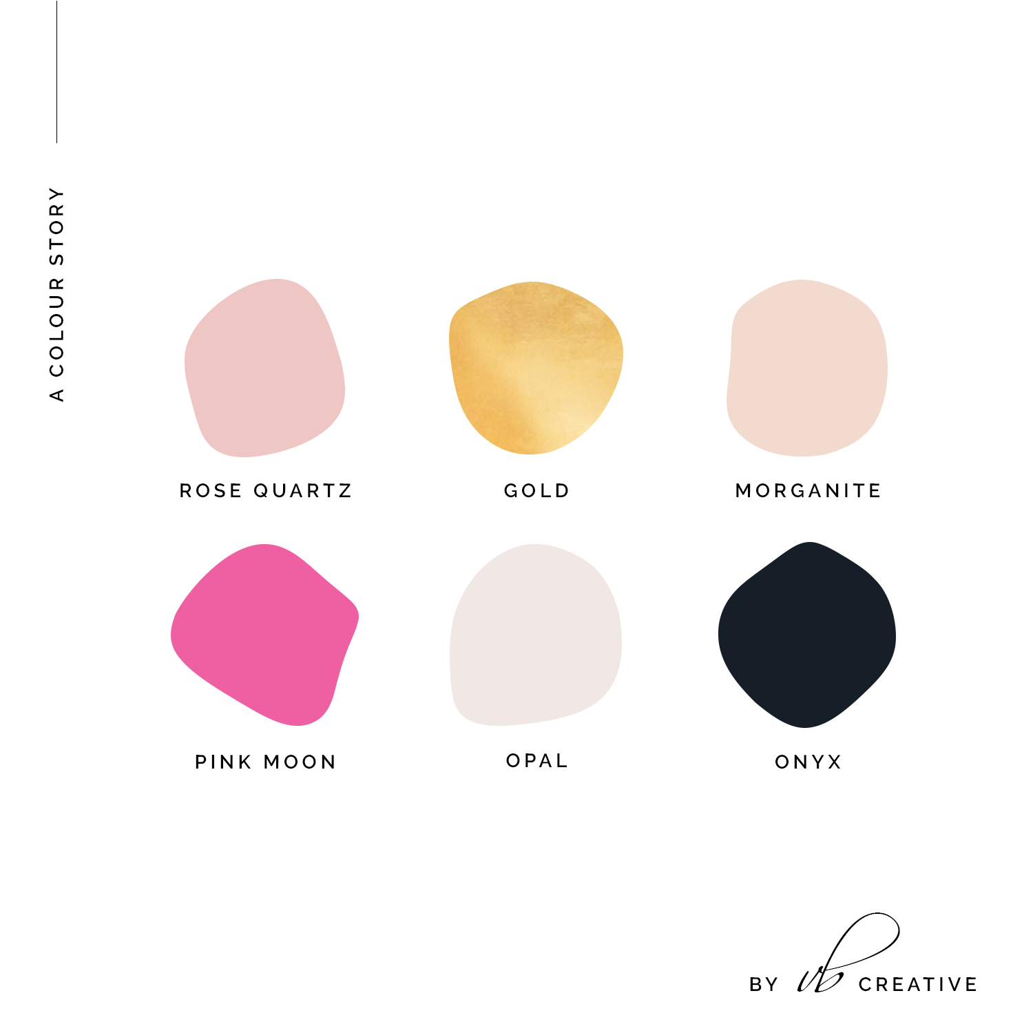 The colour story for Pink Moon Jewelre