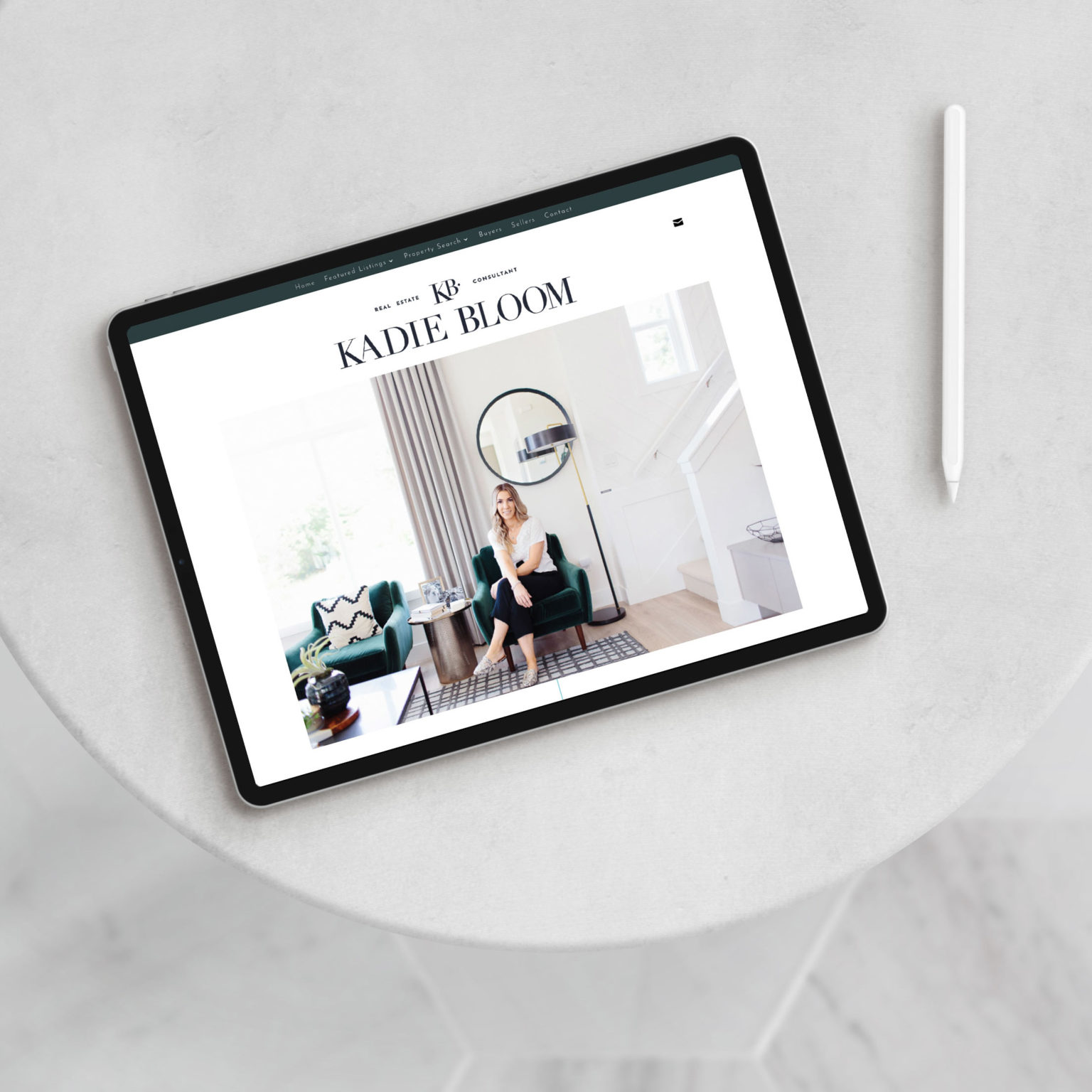 Realtor Branding & Web Design for Kadie Bloom