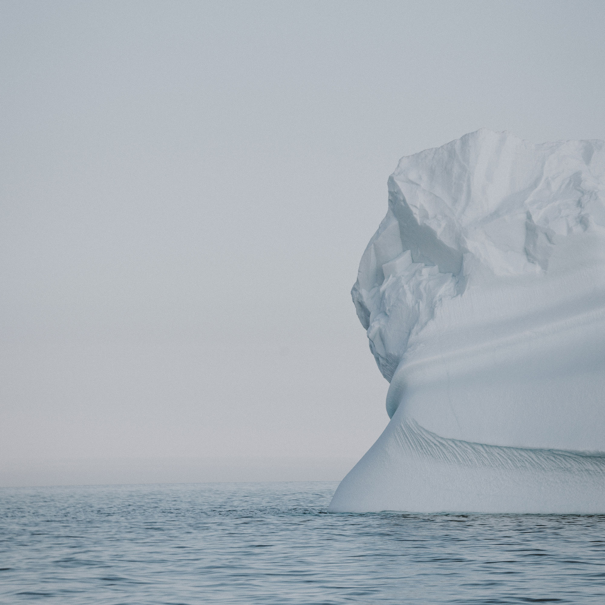an iceberg