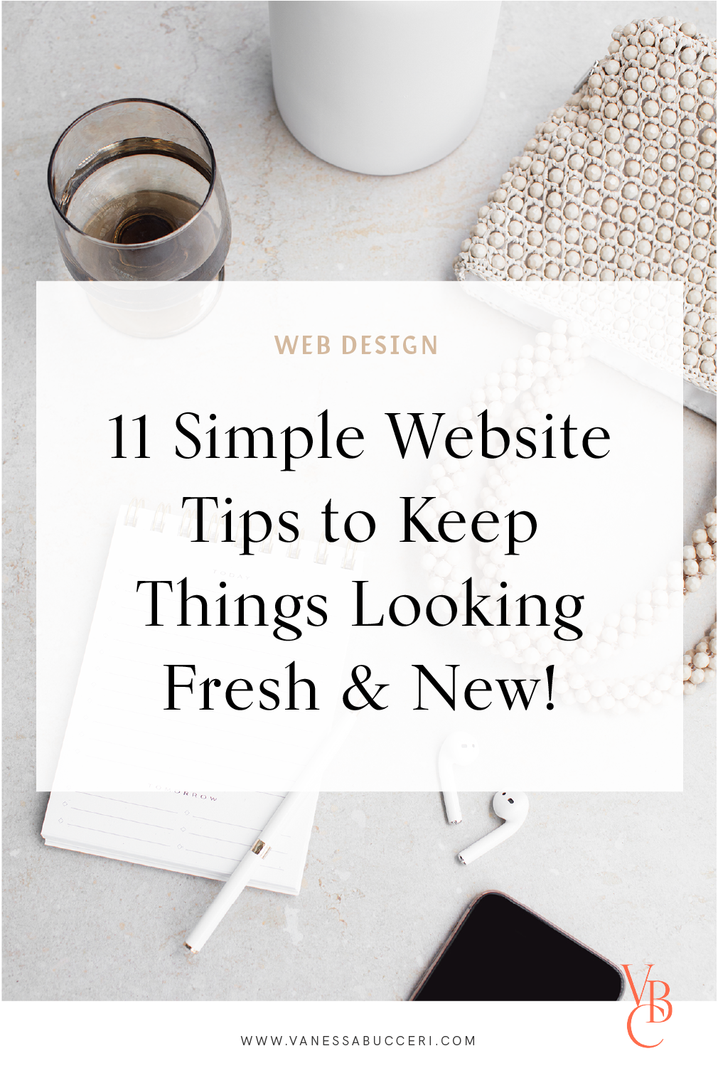 Simple Website Tips to keep things looking fresh and new